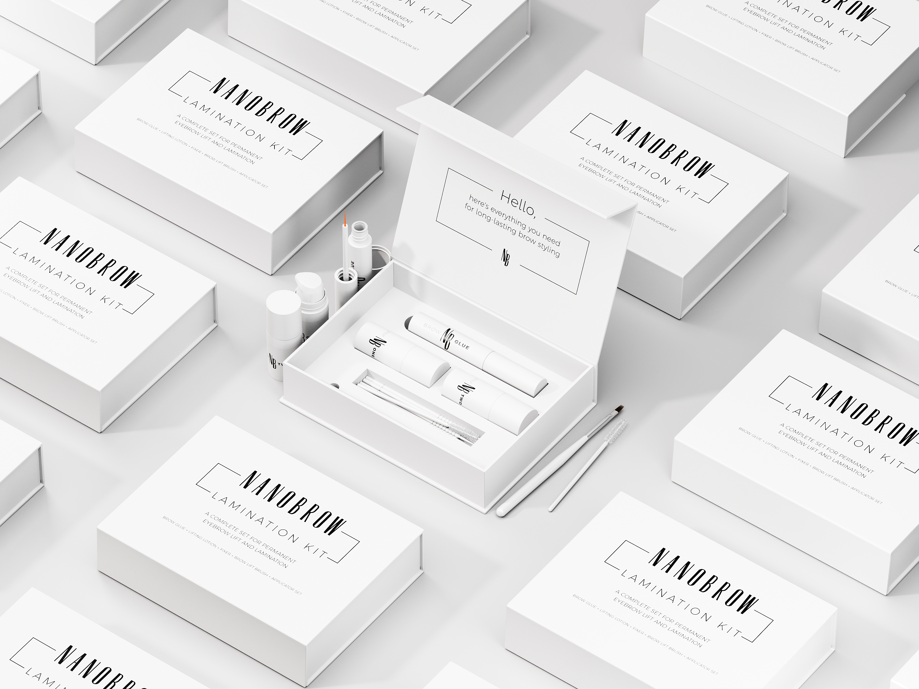 eyebrow lamination nanobrow