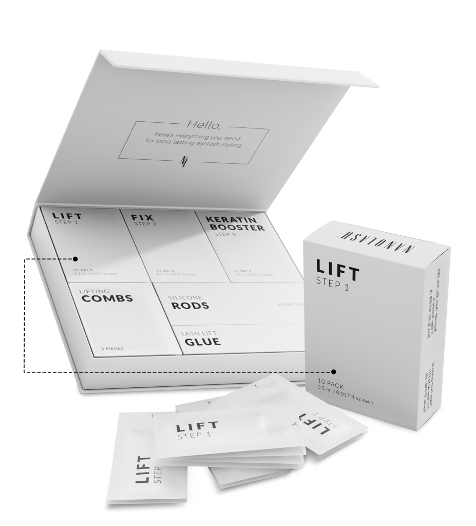 nanolash eye lash lift kit